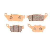 Motorcycle GG Sintered Front Rear Brake Pads For CB300F CB500F CB500X CBR250R CBR300R CBR500R ABS Motorcycle Rear Brake Pads(1 set)