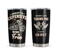 Motorcycle Gifts for Men/Women, Best Gifts for Riders, Father’s Day Motorcycle Gift for Dad/Husband, Motorcycle Lovers Present Ideas, Motorcycle Biker/Racer/Driver Gift Tumbler 20OZ 1Pc