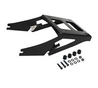 Motorcycle Gloss Black Two Up Detachable Mount Luggage Rack For Harley Softail Sport Glide Low Riders 2018-2024