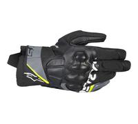 Motorcycle Gloves ALPINESTARS Drystar Corozal V3 - Black/Grey/Yellow Fluo 35