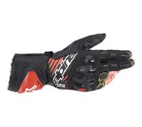 Motorcycle Gloves ALPINESTARS Gp Tech V2 - Black/White/Red Fluo 35566221231