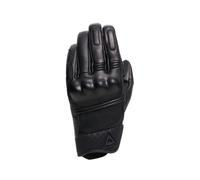 Motorcycle Gloves Leather Man Dainese FOLGOR Summer Black/Black