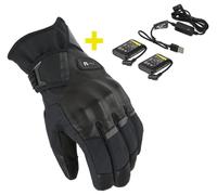 Motorcycle Gloves Man Macna Era 2.0 RTX Kit Electronically Heated Black