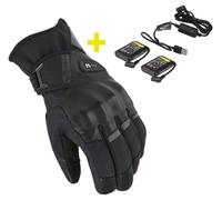 Motorcycle Gloves Woman Macna Era 2.0 RTX kit Electronically Heated Black