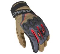 Motorcycle Gloves Woman Macna Zairona Taupe / Black