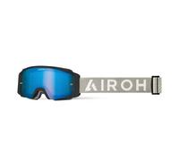 Airoh Blast XR1 MX Goggles Black Matt w/Blue Mirror Lens Motocross Off-Road