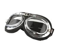 Motorcycle Goggles - Anti Wind Riding Eyewear, Dust Shield Biker Glasses, Elastic Strap Sport Vision, Over Spectacles Fit | Protective Outdoor Riding Eye Guard For Touring Cycling Trail Riders