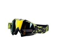 Motorcycle Goggles Motocross Sunglasses Safety Protection Night Vision Helmet Goggles Retro Driving Glasses(M)