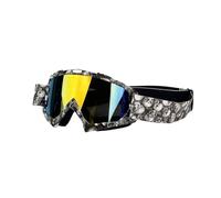 Motorcycle Goggles Motocross Sunglasses Safety Protection Night Vision Helmet Goggles Retro Driving Glasses(G)