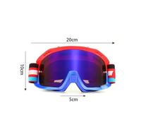 Motorcycle goggles sunglasses safety protection night vision helmet goggles outdoor ATV ski riding(C)