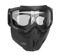 Motorcycle Goggles - Windproof Protective Face Cover, Adjustable Anti-UV Lens Glasses for ATV Dirt Bike Riding, Secure Motorbike Safety Eyewear | Comfortable Gear for Mountaineering Construct