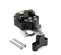 Motorcycle Gold Black Steering Damper Stabilizer Mount Bracket For VFR800i VFR800Fi VFR 800 800I 800FI V-TEC VFR800 1998-2020