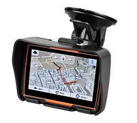 Motorcycle GPS Navigation, 4.3 Inch Screen, Rugged Design IPX7 Waterproof, Multilingual System Support, For Harsh Weather