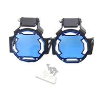 Motorcycle Grill For BMW R1250RS Flipable Fog Light Protector Guard Lamp Cover G310R S1000XR S1000RR C650 R1250GS For Adventure F850GS For R1200GS F750GS(Blue)