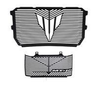 Motorcycle Grille Guard Cover Oil Cooler Protection Suitable For MT10 FZ10 2016-2023 Motorcycle Radiator Guard(Black 10)