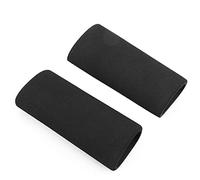 Motorcycle Grip Cover, Akozon 2pcs Motorcycle Non Slip Anti Vibration Soft Foam Handlebar Grip Cover Comfort Grips