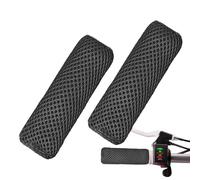 Motorcycle Grip Covers - 22mm Ice Silk Wraps 3D Anti-Slip Control Sleeves | Summer Breathable Handlebar Gloves for Electric Bikes Scooters Thermal Comfort Cooled