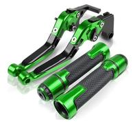 Motorcycle Grips CNC Motorcycle Adjustable Brake Clutch Levers And Handle Bar Grip Ends Handle Bar Grips For KAWASAKI For NINJAZ1000 2003-2006,stable performance