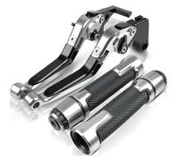 Motorcycle Grips Motorcycle Folding Adjustable Brake Clutch Levers Hand Handlebar Grip Motorcycle Handle Bar Grips for Honda for VTX1300C for VTX1300 2004-2005,Sturdy
