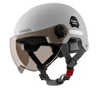 Motorcycle Half Headgear- Motorbike Hard Hat With Sun Visor | Buckle Half Headgear Motorcycle, Headgear Cycling Hard Helmet, Motorcycle Helmet For Adults And Protection Accessories For Men And Women