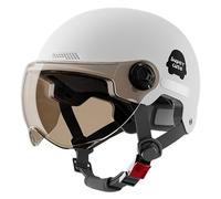 Motorcycle Half Headgear- Motorbike Hard Hat With Sun Visor | Buckle Half Headgear Motorcycle, Headgear Cycling Hard Helmet, Motorcycle Helmet For Adults And Protection Accessories For Men And Women