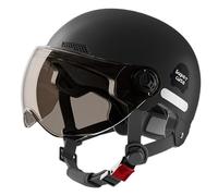 Motorcycle Half Headgear - Open Face Helmet Hard Hat Construction, Sun Visor Wind Protection Feature, Adult Riding Gear For Motorbike Cycling Motocross Outdoor Sports ATV Cruiser