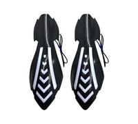 Motorcycle Hand Grips Protection 2PCS Motorcycle Handguards 1 Pair Protector Shield Motocross Handlebar Guards With LED Flowing Turn Signals