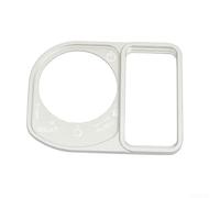 Motorcycle Hand Guard and Ignition Switch Cover for Honda For FORZA 300/350, CNC Aluminum Alloy with Treatment (Silver)