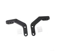 Motorcycle Hand Guard Mount Kit for 28mm Handlebars Sturdy Aluminium Alloy Bracket with Vibration Resistant Design and Rust Proof Build (black)