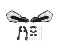 Motorcycle Hand Guard Universal Dirt Bike Parts Motorcycle Handguard For Enduro Hand Protection Motocross Handguards(Black White)