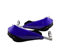 Motorcycle hand guards 1Pair 22mm 25mm 28mm Universal Motorcycle Hand Handlebar Handle Bar Guards Dirt Handguard For Honda For Suzuki(Blue)