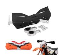 Motorcycle Hand Guards, Dirt Bike Handguards, Black