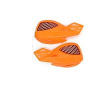 Motorcycle Hand Guards For Kawasaki For SUZUKI Pit Dirt Bike For ATV Motorcycle 7/8Handguards Hand Guard Handlebar Grip Protector Hand Guards Motorcycle(Orange)