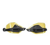 Motorcycle Hand Guards For Kawasaki For Versys 650 For Versys1000 Motorcycle Handguards Handlebar Guards Windshiel Protective Cover Handguard(Black Yellow Big)