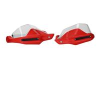 Motorcycle Hand Guards For SYM For ADX125 2023-2024 Windshield Motorcycle Handguards Handlebar Guards Handguard(Red and tranparent)