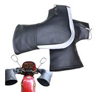 Motorcycle Hand Guards - Handlebar Covers, Winterproof Padded Fleece Lined Mitten Covers, All Weather Protective Gloves | Secure Grip Reliable Fit For Bike, Scooter, Snowmobile & Bar Controls