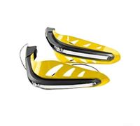 Motorcycle Hand Guards LED Indicators for Dirt for bikes - High Strength ABS Replacement Covers Fitment(gold)