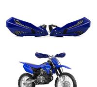 Motorcycle Hand Guards Universal, Hand Guard Mount Kit Adjustable, 7/8 IN (22 MM) ~11/8 IN (28MM), Dustproof, Rainproof and Dropproof, for Motocross, Vintage Motorcycle, ATV (Blue)