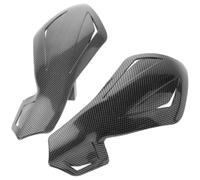 Motorcycle Hand Guards Wind Protector Replacement 2pcs for Scooters | Black Plastic Build, Easy Install, Universal Fitment, for Road Riding and Debris Prone Roads