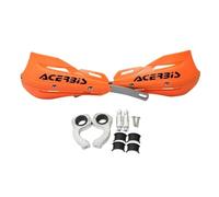 Motorcycle Hand Protector 22mm 28mm Hand Guards Cover Handle Mounting Kits Handguard Fit All Dirt Bikes(Orange)