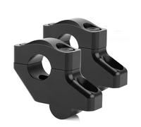 Motorcycle Handbar Riser 22mm 7/8" Handle Bar Risers Raised Back Moved Extend For Suzuki For GSX 250R For GSX 650F 2008 2009 2010 2011 2012 2013 2014-2024 Riser Bar Clamps(Black)