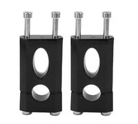 Motorcycle Handbar Riser 7/8" 22 Mm Handlebar Mount Clamp Risers Increase Handlebar Height Mount Clamps 2 Pieces Motorcycle Riser Bar Clamps