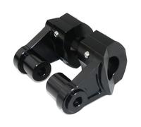 Motorcycle Handbar Rising Clamp 25.4mm Motor Handlebars Fat Bar Mount Clamps Risers For CMX300/500/1100 Rebel Shadow 600 Motorcycle Lifter(Black)