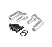 Motorcycle Handbar Rising Clamp Motorcycle Handlebar Riser Clamp For R1200 R1250 RT LC Handle Bar Drag Extend Adapter Aluminum Black Accessories Moto