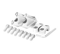 Motorcycle Handbar Rising For ADV150 For ADV160 For CB500X 28MM Motorcycle Handle Bar Riser Handlebar Heightened Clamp Back Move Mount Adapter Handlebar Bar Risers(Silver)