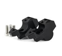 Motorcycle Handbar Rising For ADV750 For ADV350 For ADV160 750 150 160 350 HandleBar Riser Clamp Extend Handle Bar Heightening Move Back Handlebar Bar Risers(Silver)