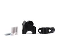 Motorcycle Handbar Rising For TRK502 For TRK502X For TRK552 Motorcycle Heighten Move Back Handle Bar Aluminum Alloy 28mm Handlebar Riser Handlebar Bar Risers(Black)