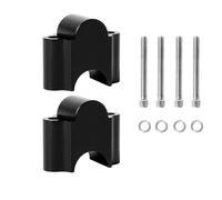 Motorcycle Handbar Rising For TRX450 For TRX400 For TRX350 Motorcycle Handlebar Riser Bar Mount Handle Clamp 28mm 1 1/8" 22mm 7/8" Handlebar Bar Risers(22MM Black)