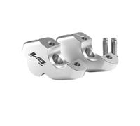 Motorcycle Handbar Rising Motorcycle Handlebar Riser Drag Handle Bar Clamp Extend Adapter For Aprilia For Tuono 660 2021- For V4 2017- For Dorsoduro 900 2017-(Silver-for Tuono V4)