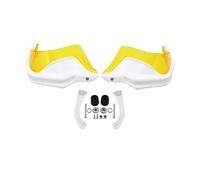 Motorcycle Handguard For BMW For R For NINET For R9T For For Racer For Urban G S Handguard Shield Hand Guard Protector Windshield(White Yellow Set)